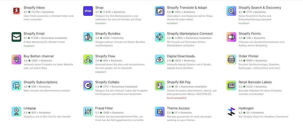 Shopify App Store Evolution