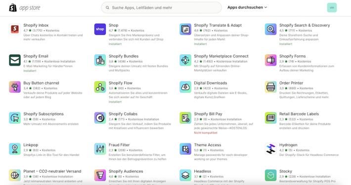 Shopify App Store Evolution